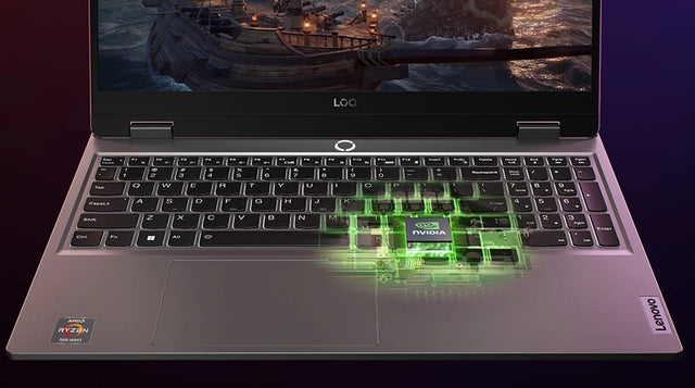Laptop Lenovo LOQ Gen 9 15.6" | Ryzen 5, 16GB DDR5, 512GB SSD, RTX 3050, Windows 11 Home – 83JC003TGJ