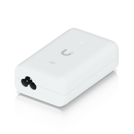 Inyector PoE+ Ubiquiti U‑PoE+ – 30 W – Gigabit – IEEE 802.3at