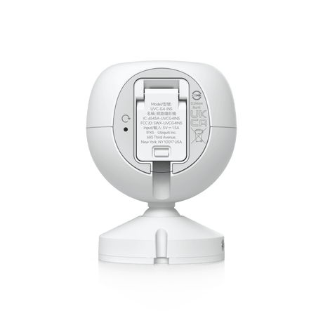 Cámara compacta – Ubiquiti UniFi G4 Instant – 4MP – 2K – Wi‑Fi – Audio bidireccional – IR 6m – IPX5 – IK04 – Montaje en pared (UVC‑G4‑INS)