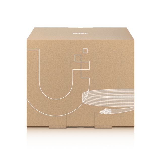 Caja de Cable para ISP Pro UniFi Ubiquiti 305m CAT 5e STP Negro