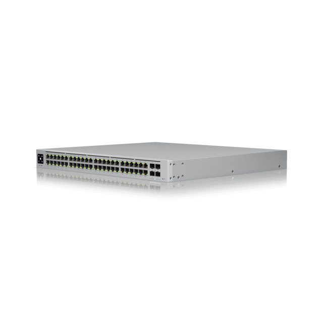 Switch Gestionado 48 Puertos Gigabit 40 PoE+ 8 PoE++ 4 SFP+ UniFi Switch USW-PRO-48-POE