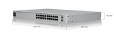 Switch Gestionado 24 Puertos Gigabit 16 PoE+ 8 PoE++ 2 SFP+ UniFi Switch USW-Pro-24-POE
