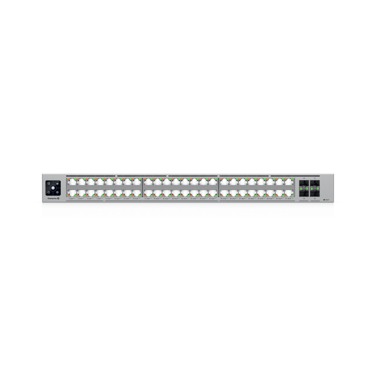 Switch – Ubiquiti UniFi Enterprise Campus ECS‑48‑PoE – 48 puertos – PoE+++ – Layer 3 – 10GbE RJ45 – 25G SFP28 – Rack 1U (ECS‑48‑PoE)