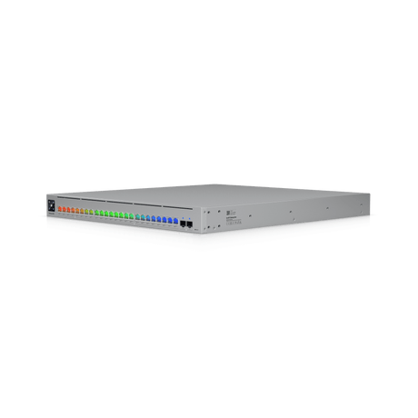 Switch – Ubiquiti UniFi Enterprise Campus ECS‑24‑PoE – 24 puertos – PoE+++ – Layer 3 – 10GbE RJ45 – 25G SFP28 – Rack 1U (ECS‑24‑PoE)
