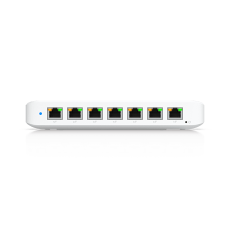 Switch Ubiquiti UniFi Ultra USW-Ultra-210W – 8 Puertos GbE / PoE / 210W / Capa 2 / Montaje versátil
