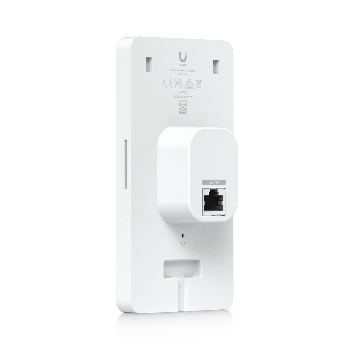 Pantalla de control de acceso – Ubiquiti UniFi UA‑Intercom‑Viewer – 5” – PoE – 720×1280 px – Micrófono y altavoz integrados – Montaje en pared (UA‑Intercom‑Viewer)