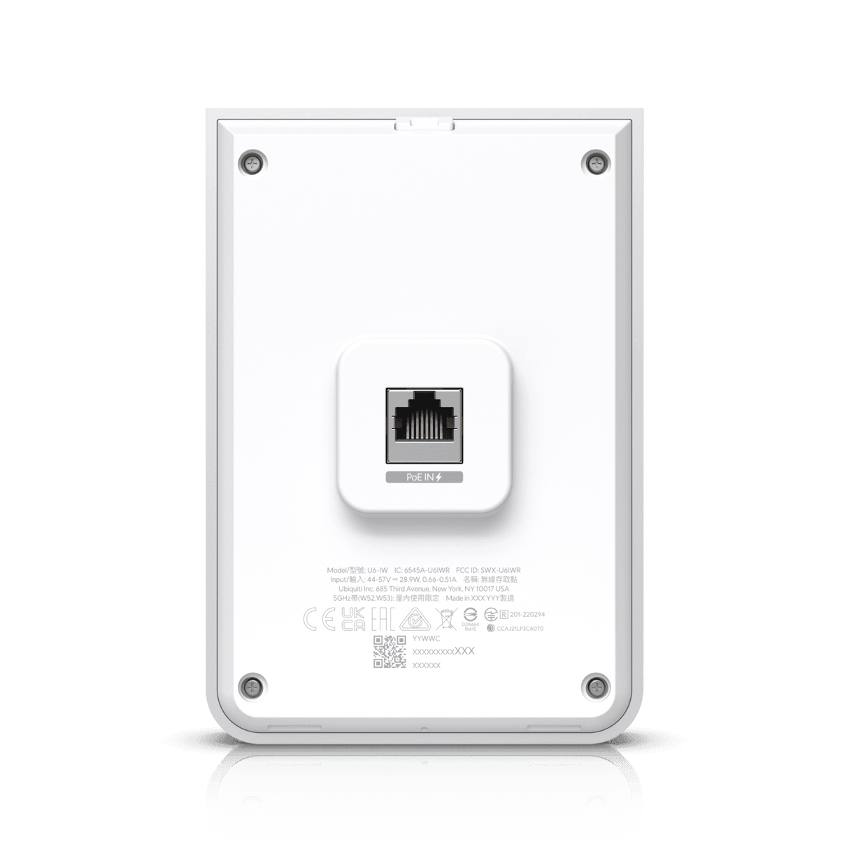 Punto de Acceso Inalámbrico UniFi 6 Montaje en Pared Wi-Fi 6