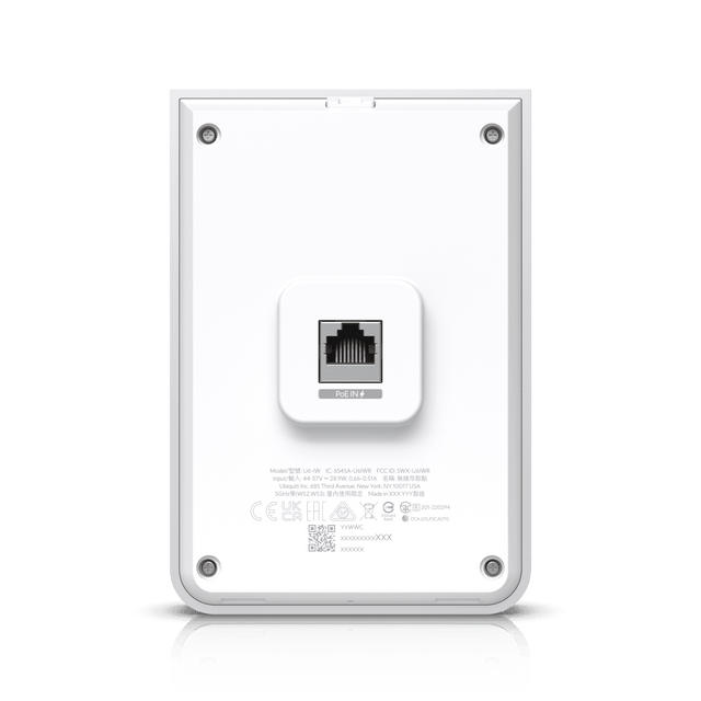 Punto de Acceso Inalámbrico UniFi 6 Montaje en Pared Wi-Fi 6
