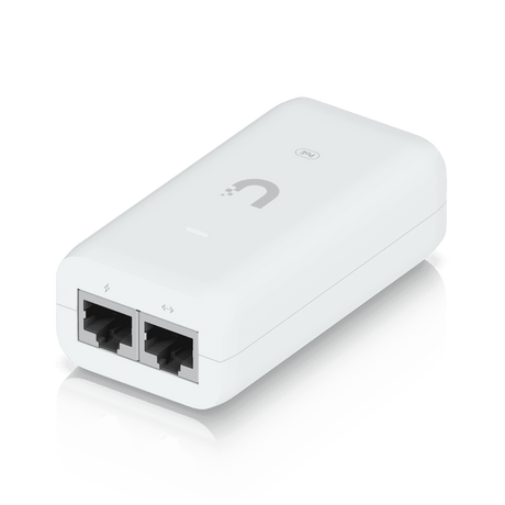 Inyector PoE Ubiquiti U‑PoE – 15 W – Gigabit – IEEE 802.3af
