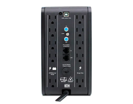 UPS CDP R-SMART1510 – 1500VA / 900W / 10 Salidas NEMA / LCD / 24V / 560J