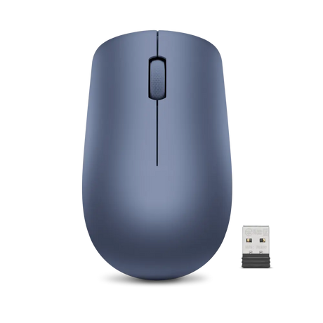 Mouse Inalámbrico Lenovo – Abyss Blue, GY50Z18987