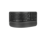Teclado Inalámbrico Ergonómico Logitech Wave Keys – Español Grafito (920-012278)