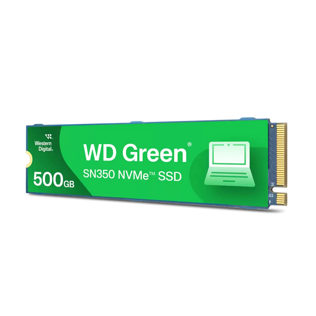 SSD Interno WD Green SN350 500GB M.2 PCIe 3.0 NVMe