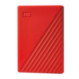 WD My Passport 2TB – Disco Duro Externo Portátil Encriptado – USB 3.2 Gen 1 – Rojo – WDBYVG0020BRD‑WESN