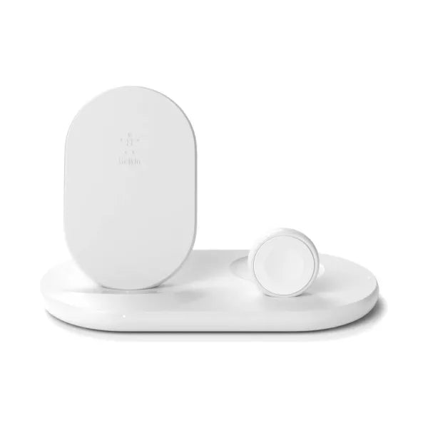 Wireless charging stand BOOST CHARGE 3-in-1 Belkin Blanco