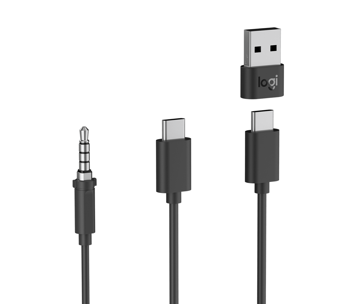 Auriculares Logitech Zone Wired Earbuds – En oreja, cableado 3.5 mm, grafito, 981-001008