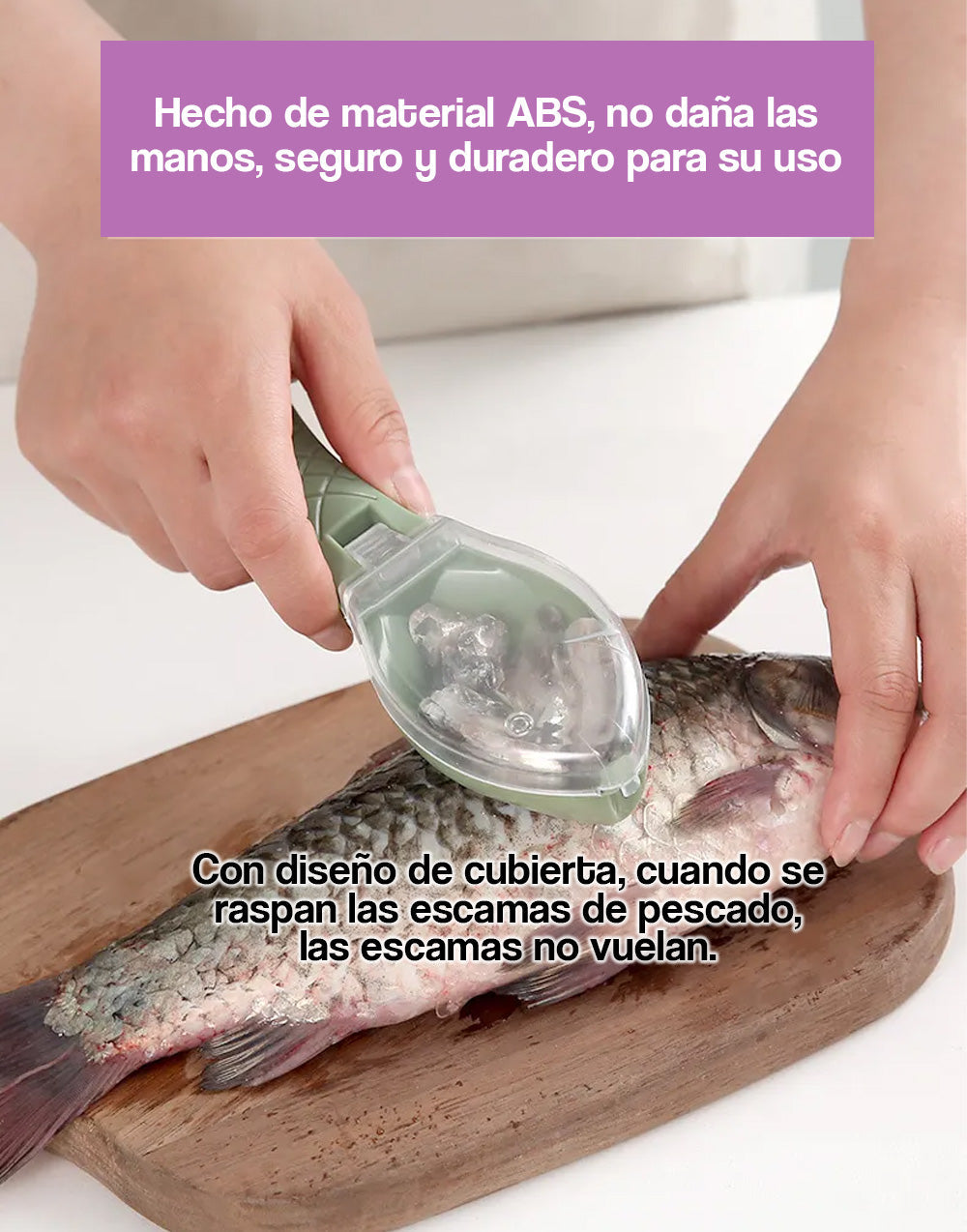 Removedor de escamas de pescado