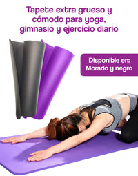 Colchoneta para ejercicios de  yoga 185*80*1 cm