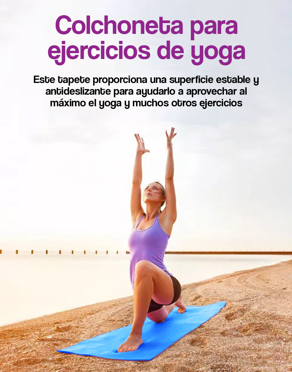 Colchoneta de yoga 183*61*1 cm